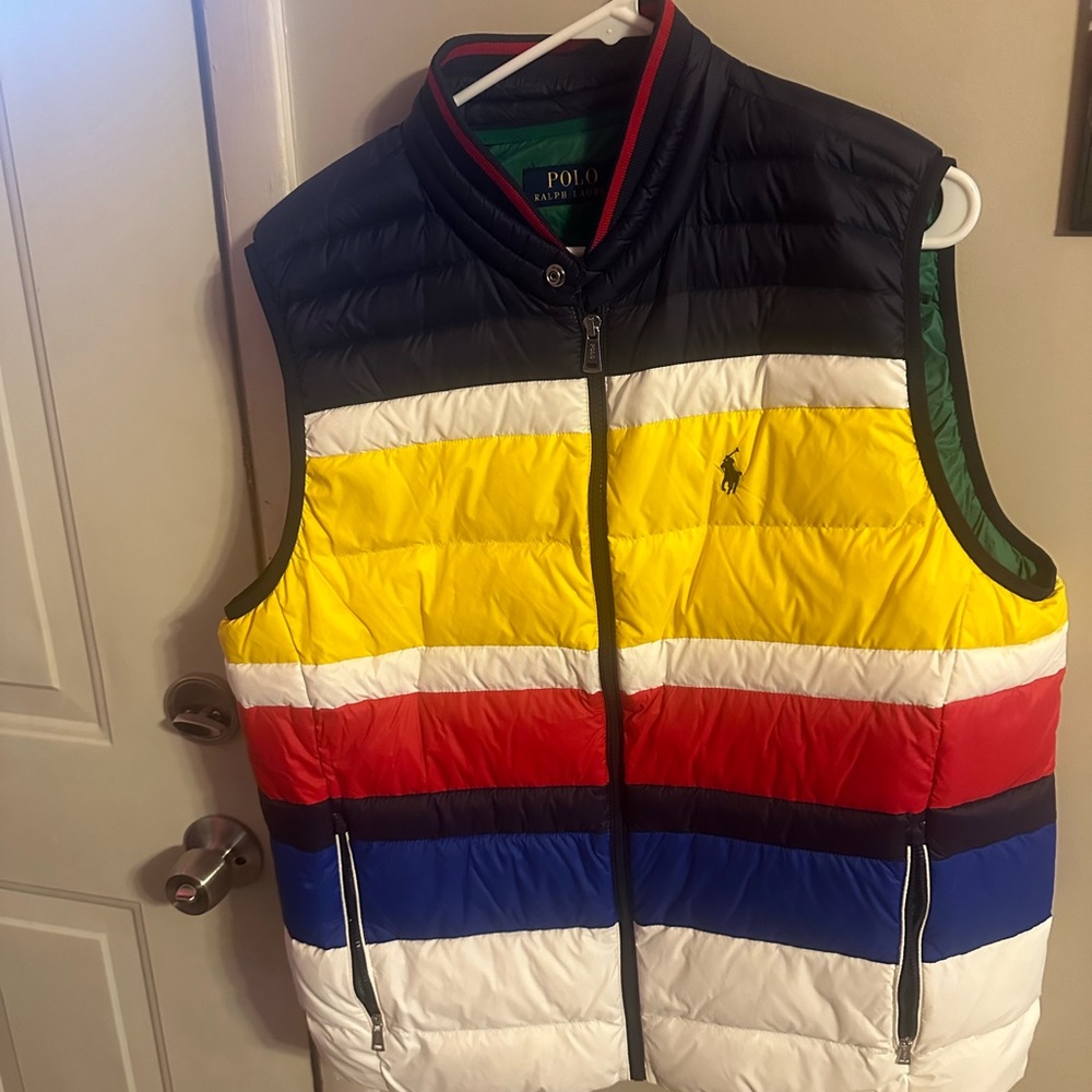 Polo puffer vest